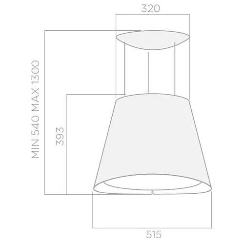 Вытяжка Elica Easy BL/F/50, Черный 4