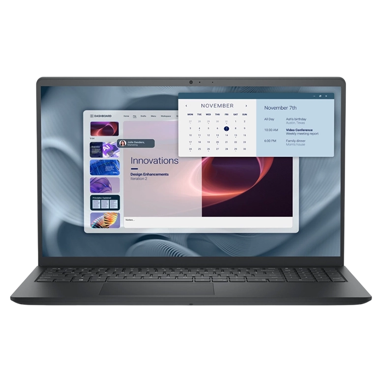 Ноутбук Dell Pro 15 Essential PV15250, Core i5, 8ГБ/512ГБ, 120 Гц, Черный
