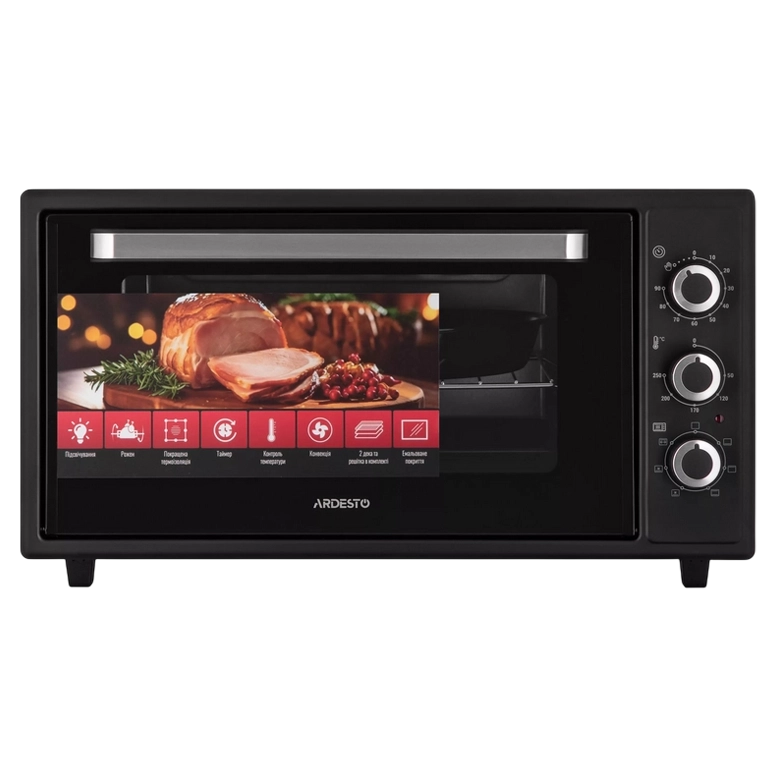 Электропечь Ardesto MEO-F48RCB, Black