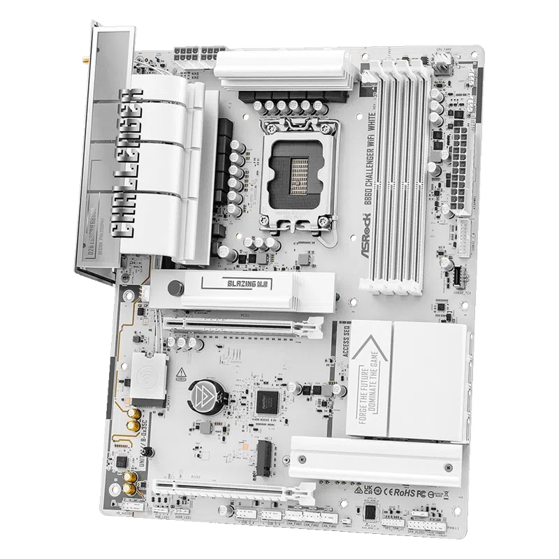 Материнская плата ASRock B860 Challenger WiFi, White 4