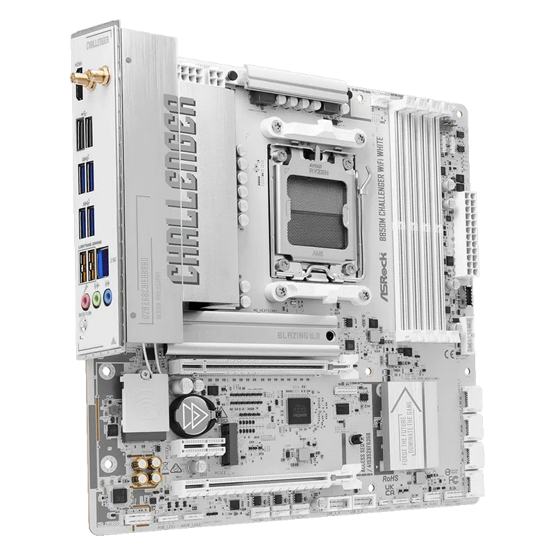 Материнская плата ASRock B850M Challenger, White 4