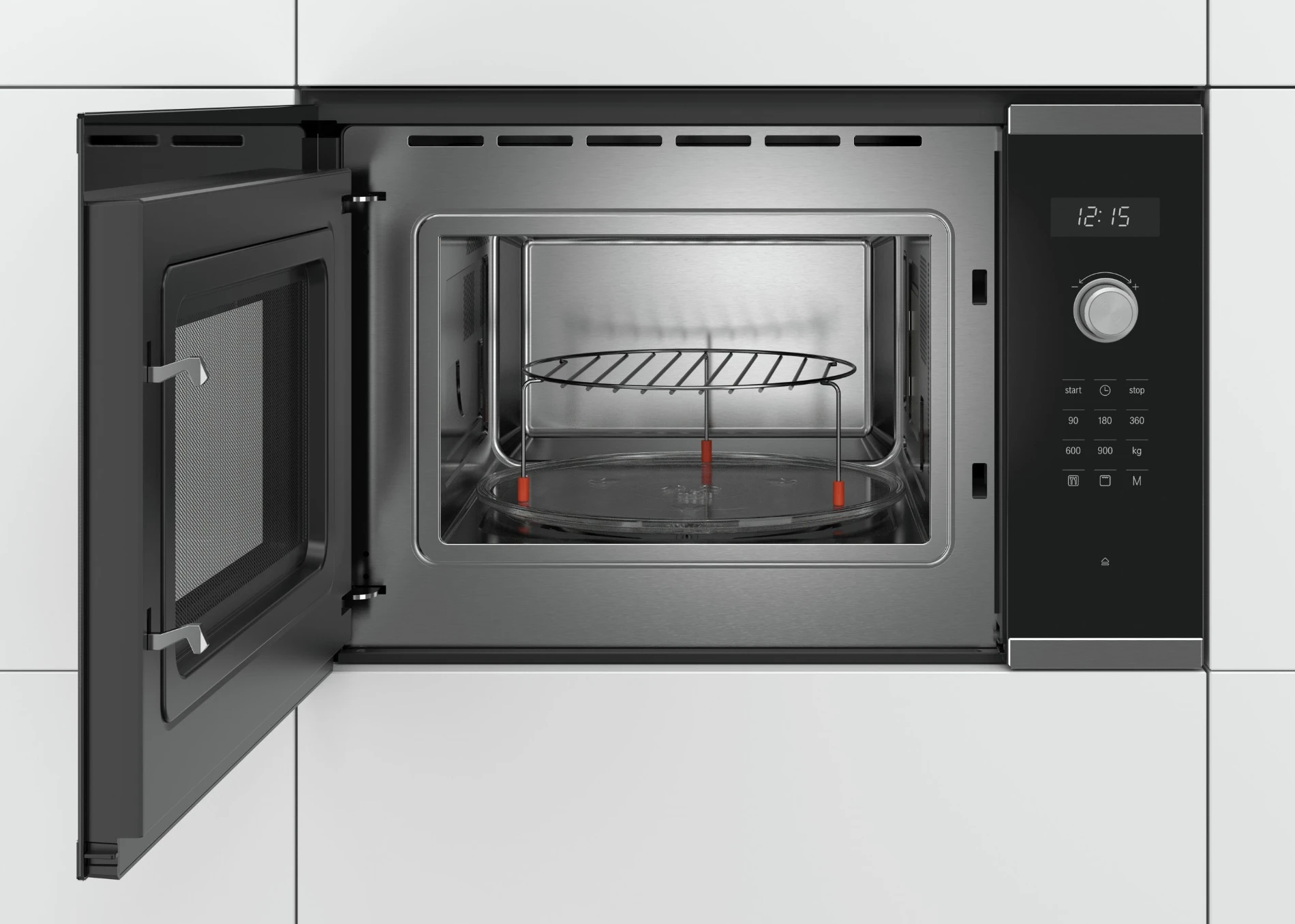 Встраиваемая микроволновая печь Bosch BEL554MS0, Черный 3