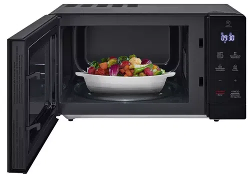 Cuptor cu microunde LG MH7032JAS, Negru 7