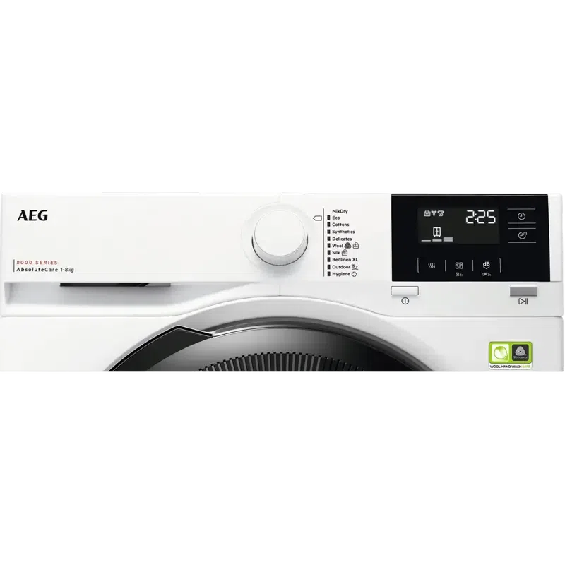 Uscător de rufe AEG TR8184E, Alb 2