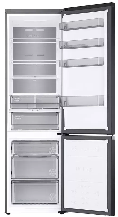 Холодильник Samsung RB38C774DB1/EF, Черный 4