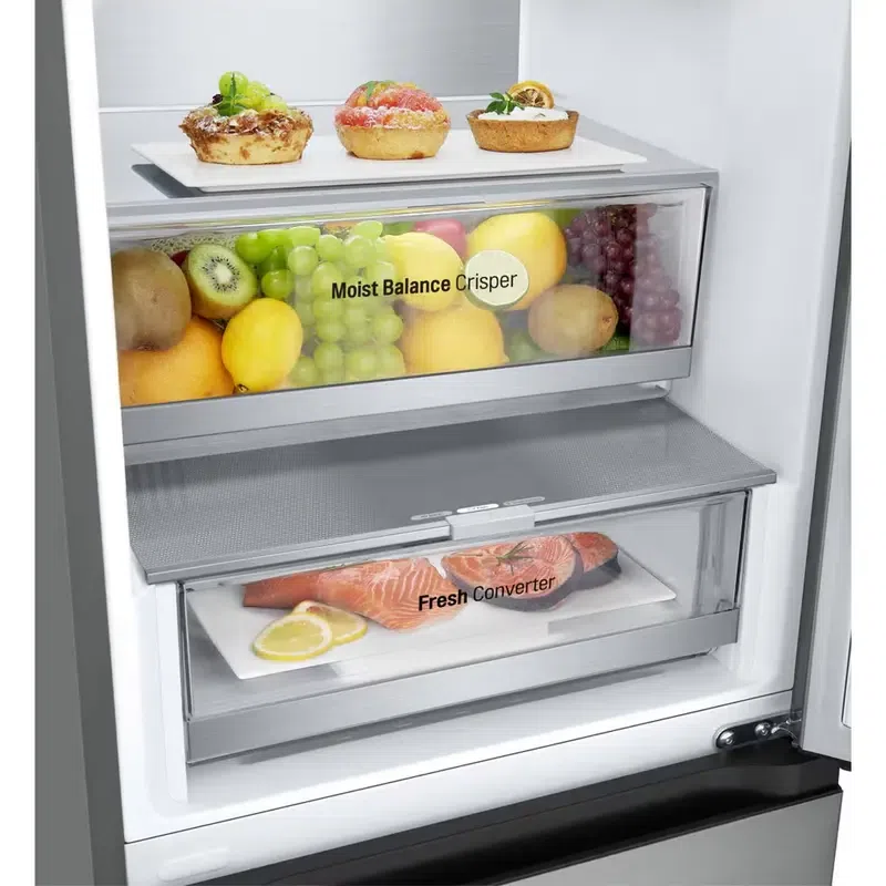 Холодильник LG GBV5240DPY, Silver 9