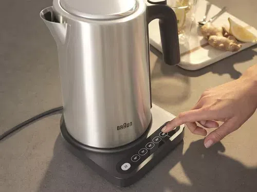 Чайник электрический Braun WK5205BK, Silver 6