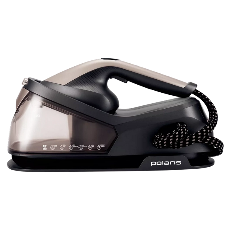 Утюг с парогенератором Polaris PSS2002K Pro, Черный/Золотистый