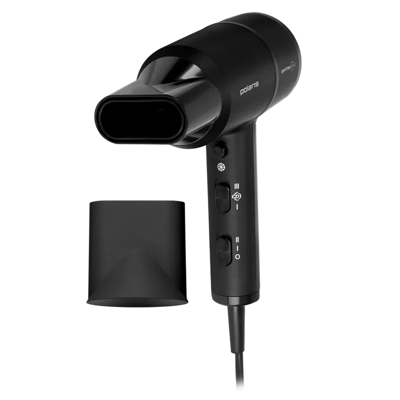 Фен Polaris PHD2044Ti, Чёрный 2