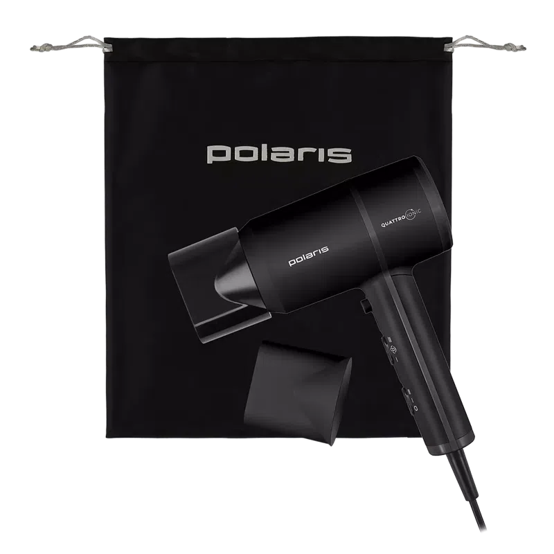 Фен Polaris PHD2044Ti, Чёрный 6