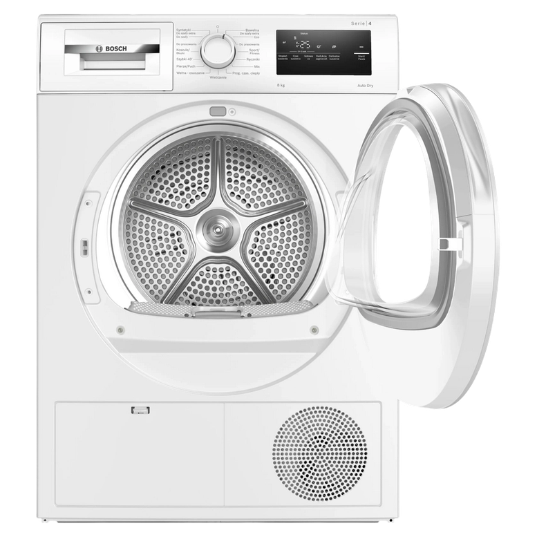 Сушильная машина Bosch WTH86200PL, Белый 2