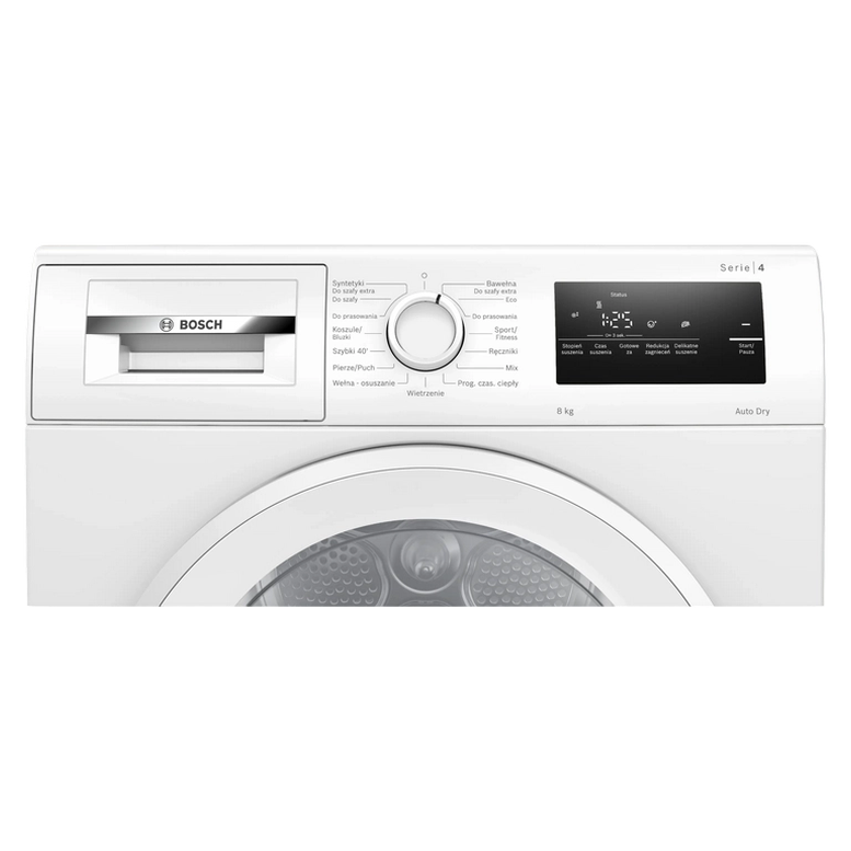 Сушильная машина Bosch WTH86200PL, Белый 4