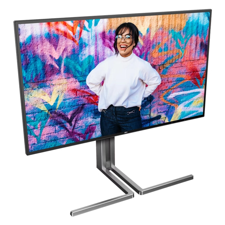 Монитор 27" AOC U27U3CV, Чёрный 4