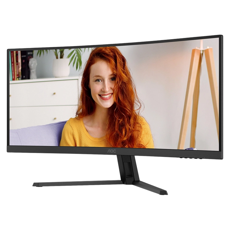 Монитор 34" AOC CU34B3E, Чёрный 2