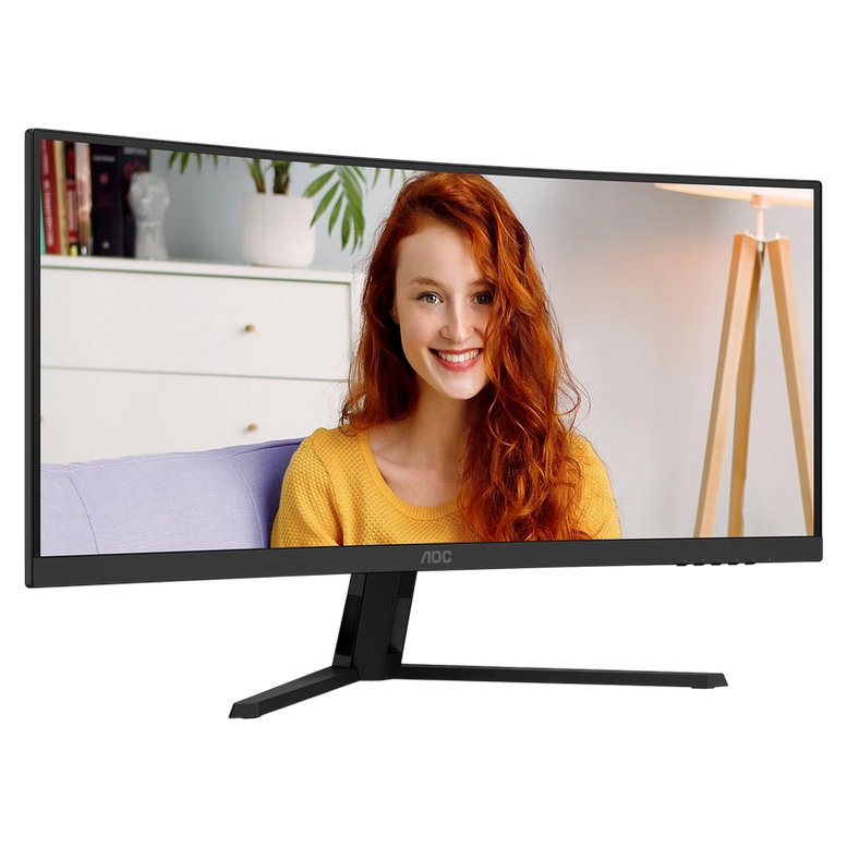 Монитор 34" AOC CU34B3E, Чёрный 3
