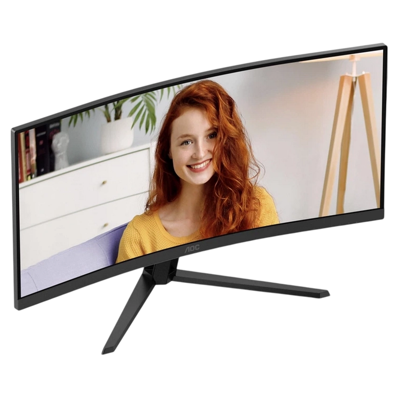 Монитор 34" AOC CU34B3E, Чёрный 4