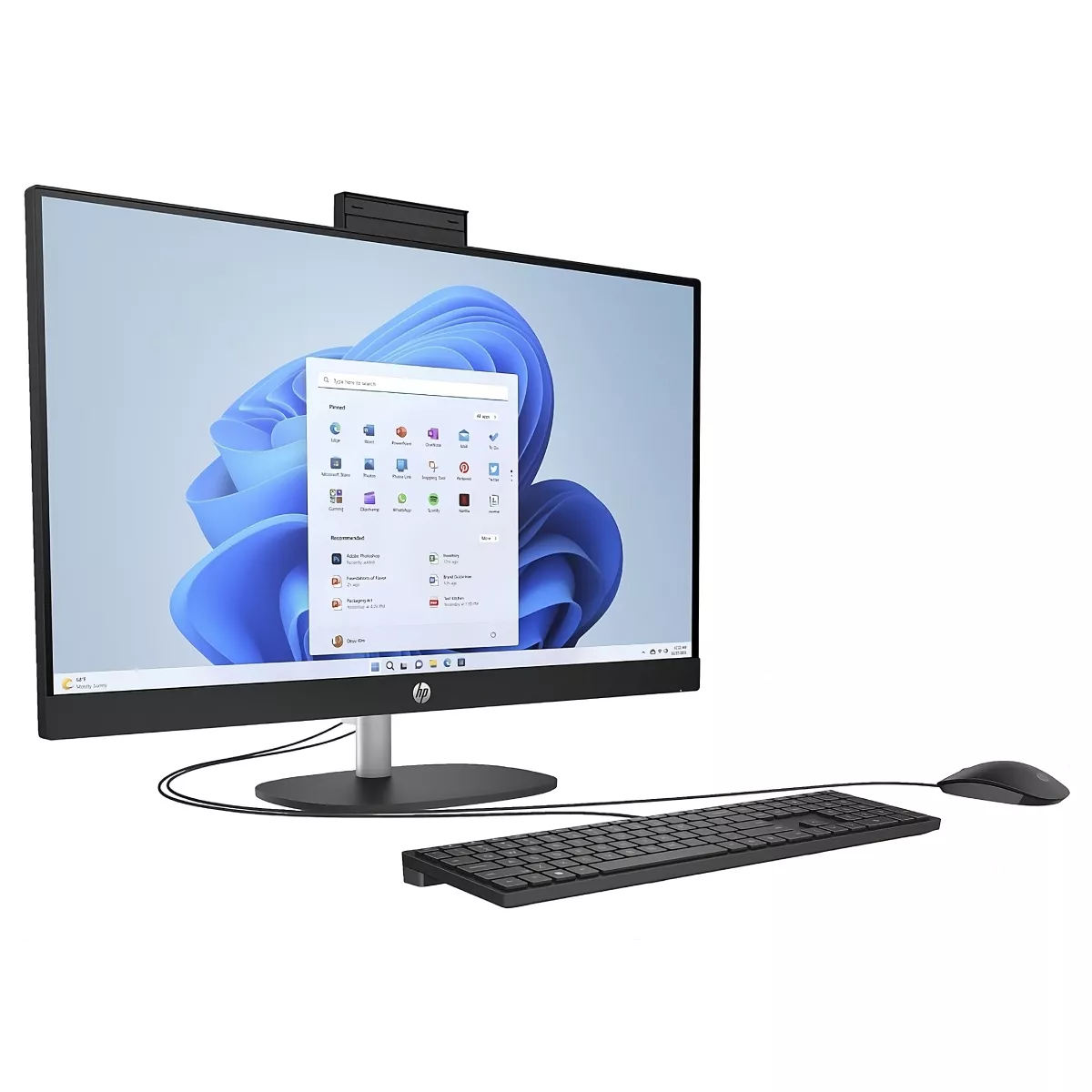Моноблок HP 24-cr1007ci PC, Ultra 5, 16ГБ/512ГБ, 60 Гц, Черный 2