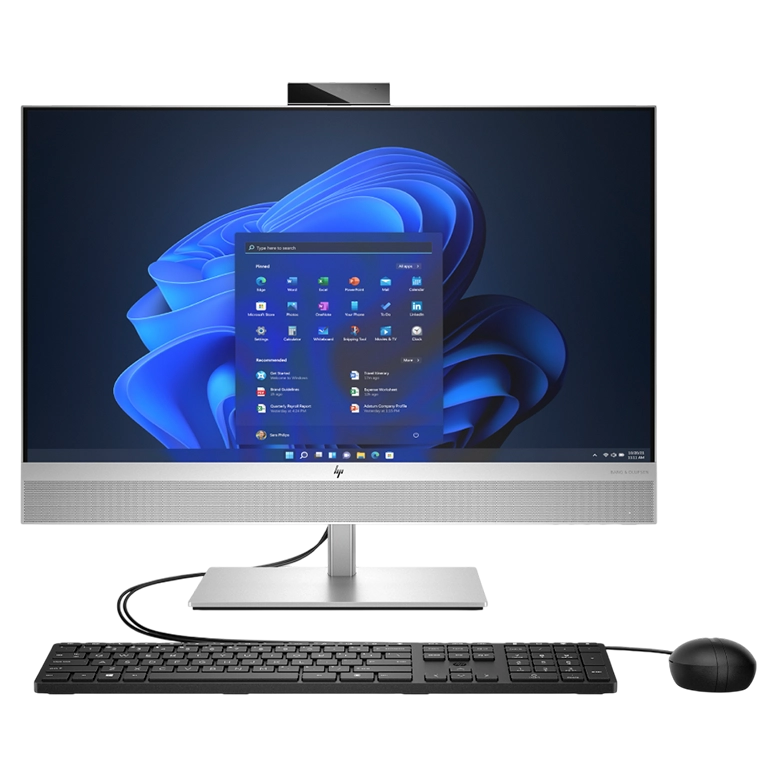Моноблок HP EliteOne 870 G9, Core i7-14700, 32ГБ/1ТБ, 27" QHD, Silver