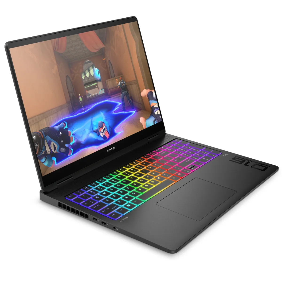 Laptop Gaming HP OMEN MAX 16-ah0005ci, Ultra 7, RTX 5060, 24GB/1TB, 165 Hz, Gri 2