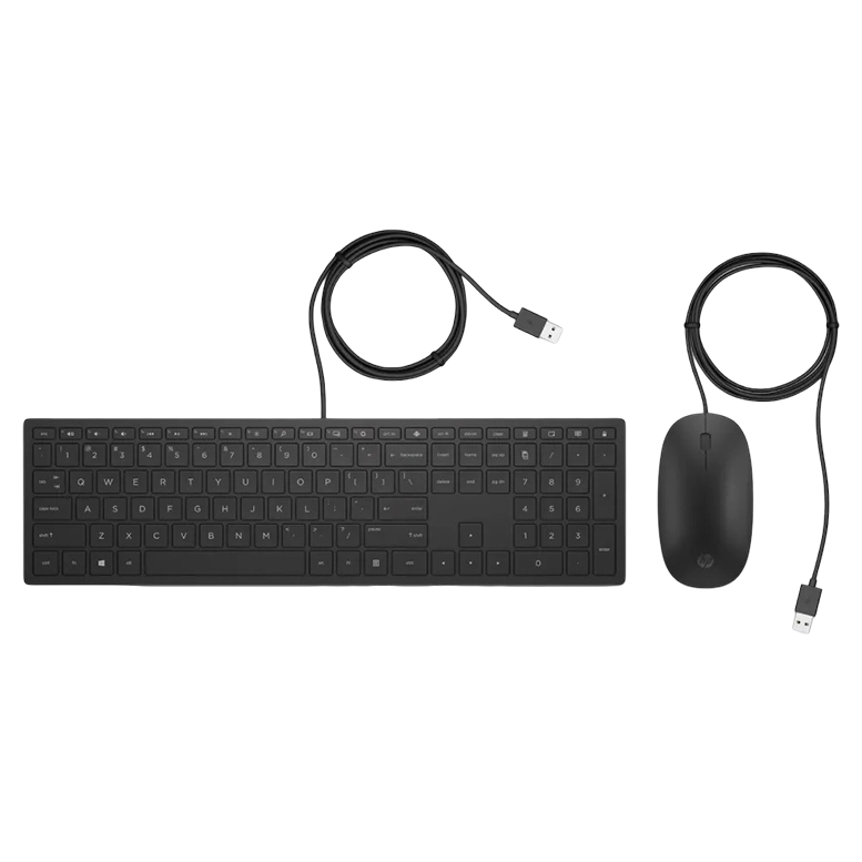 Клавиатура и мышь HP Pavilion 400, Черный