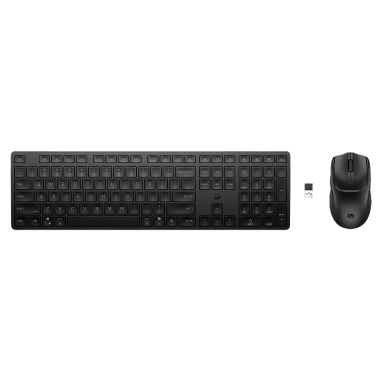 Tastatura si Mouse HP 490C, Black