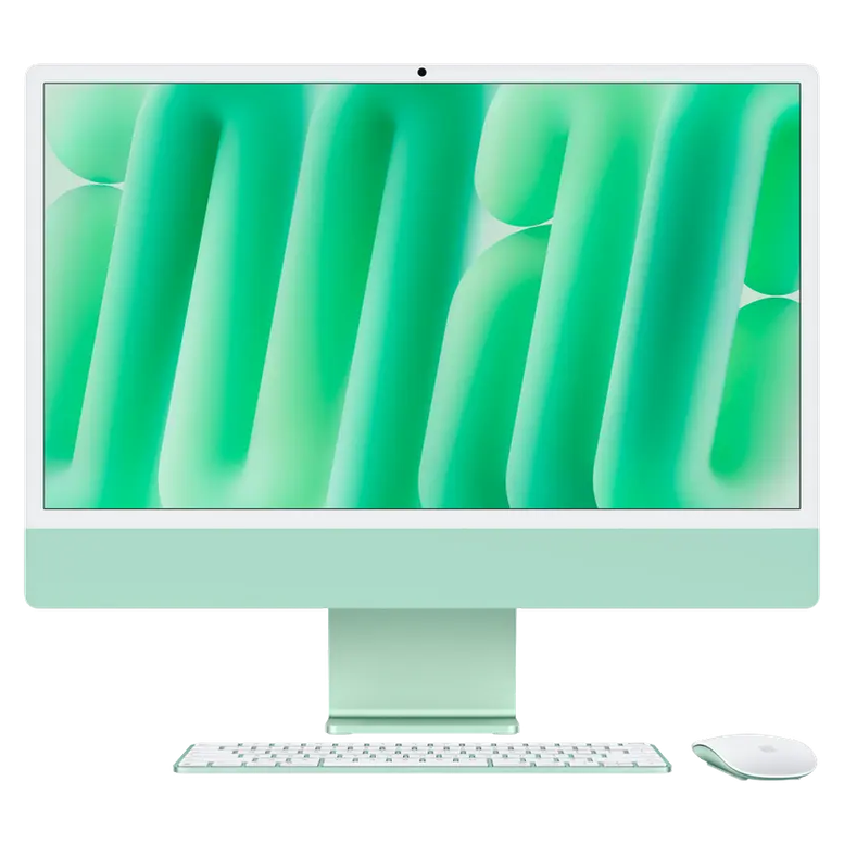 Моноблок Apple iMac 2024, M4, 16ГБ/256ГБ, Зелёный