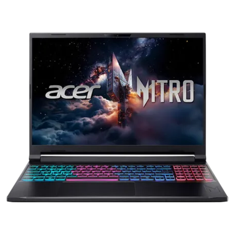 Ноутбук Acer Nitro V 16S AI ANV16S-41, Ryzen 7, RTX 5050, 16 ГБ/512 ГБ, 180 Гц, Чёрный