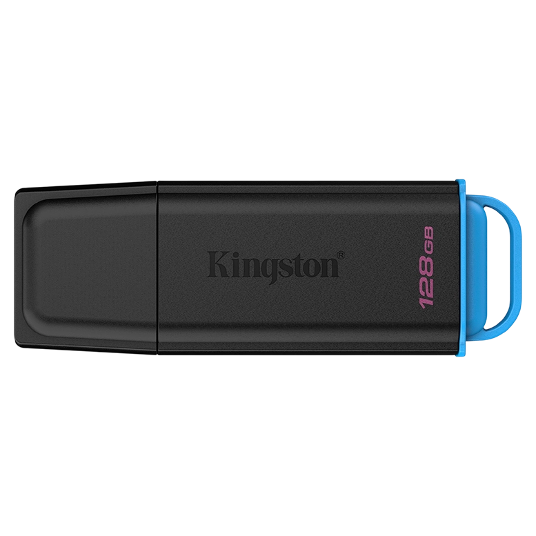 Флеш-накопитель Kingston DataTraveler Exodia G2, 128Гб, Черный/Синий