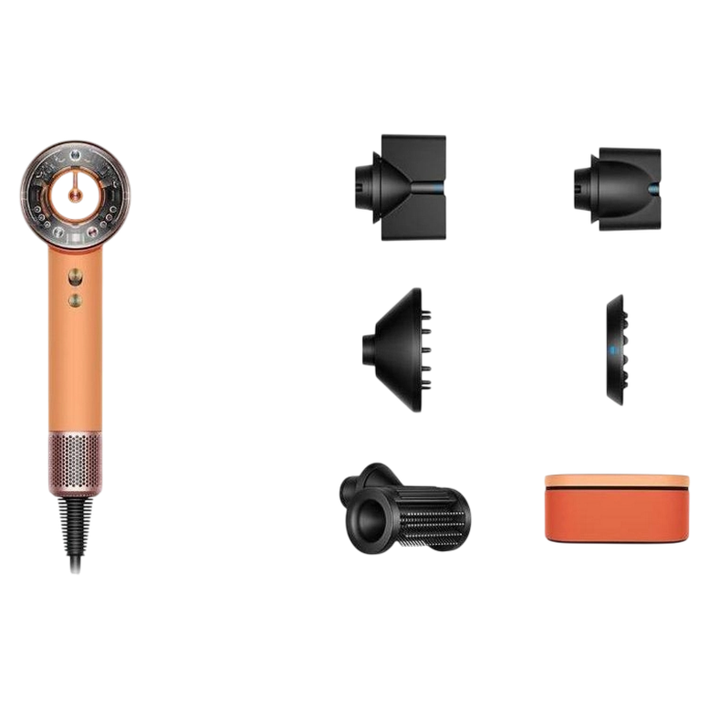 Фен Dyson Supersonic Nural HD16 Straight+Wavy, Оранжевый 6