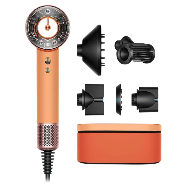 Фен Dyson Supersonic Nural HD16 Straight+Wavy, Оранжевый 2