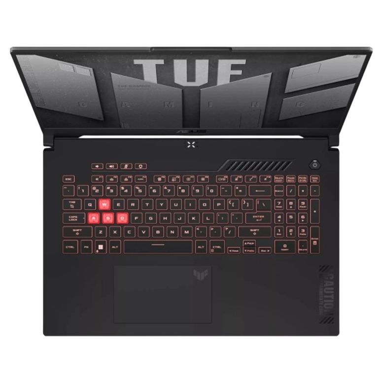 Laptop ASUS TUF Gaming A17 FA707NUQ, Ryzen 7 170, RTX 4050, 16 GB/1 TB, 144 Hz, Mecha Grey 2