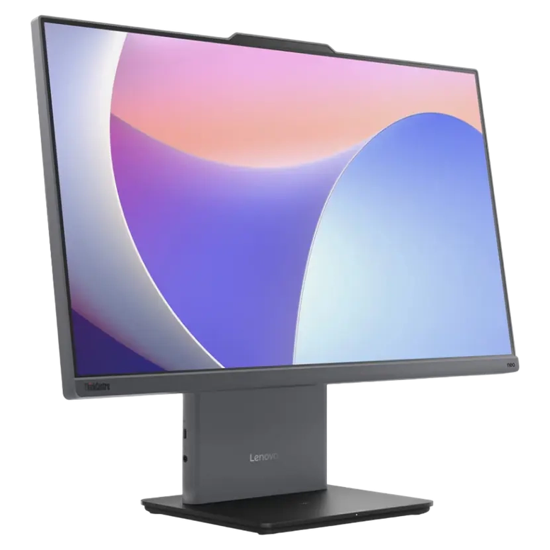 Computer All-in-One Lenovo ThinkCentre neo 50a Gen 5, Core i7, 16GB/512GB, 60 Hz, Gri 2