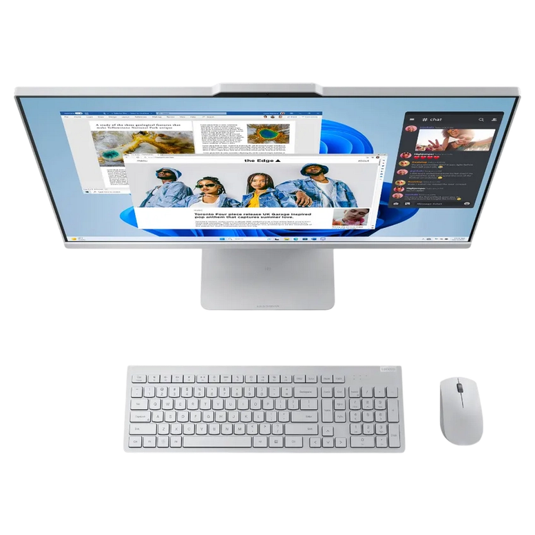 Моноблок Lenovo IdeaCentre 3 27AKP10, Ryzen 7, 16ГБ/512ГБ, 60 Гц, Серый 2
