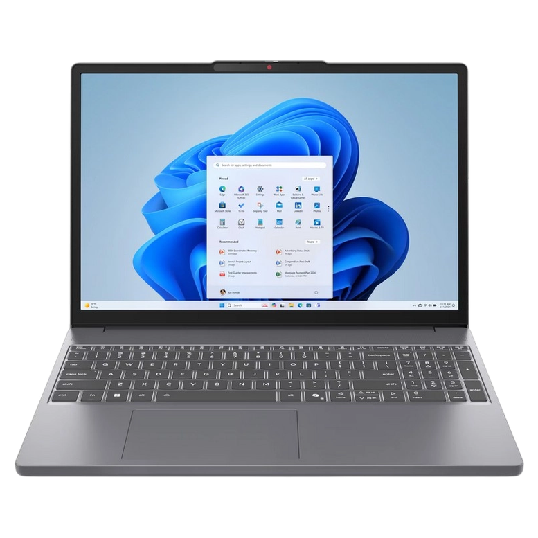 Ноутбук Lenovo IdeaPad Slim 3 15ARP10, Ryzen 7, 16ГБ/512ГБ, 60 Гц, Luna Grey