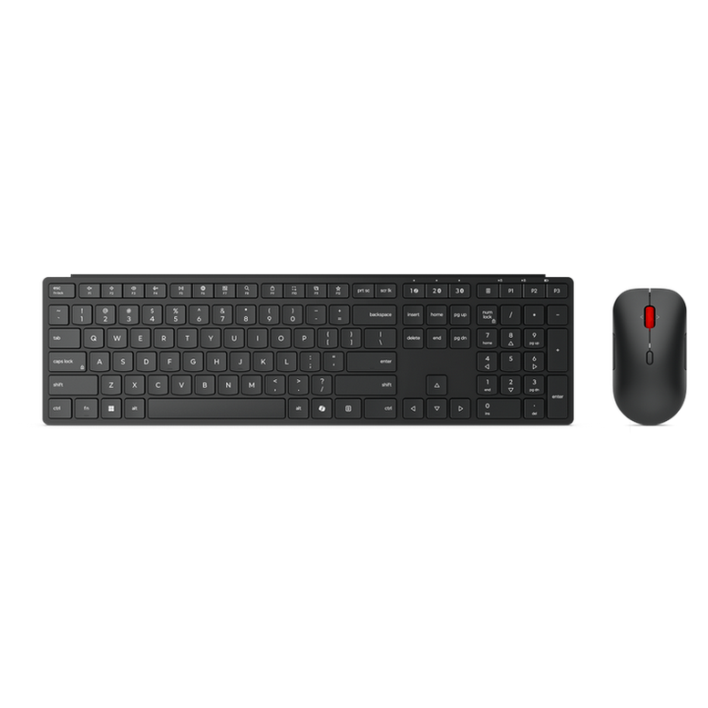 Клавиатура и мышь Lenovo Pro Combo Mouse 6000, Черный