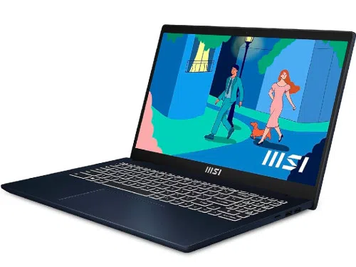 Ноутбук MSI Modern 15 B7M-232IT, Ryzen 7, 16 ГБ/512 ГБ, 60 Гц, Star Blue 2