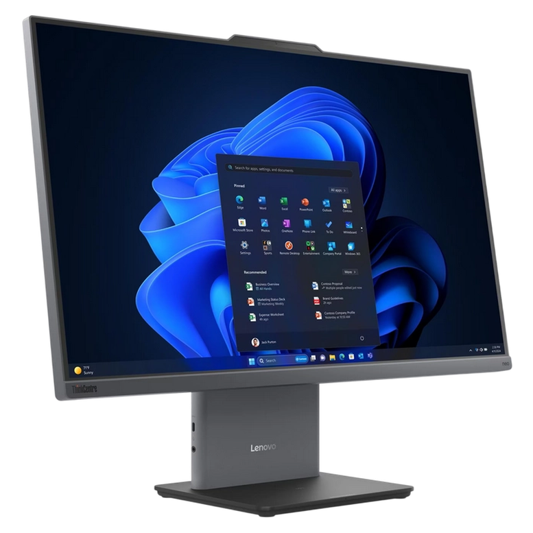 Моноблок Lenovo ThinkCentre neo 55a Gen 6, AMD Ryzen 7 250, AMD Radeon 740M, 32ГБ/1ТБ, Серый 3