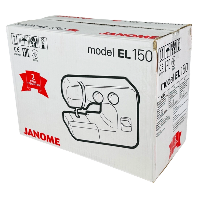 Швейная машина Janome EL-150, Белый 11