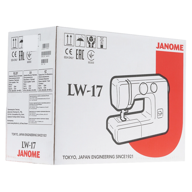 Швейная машина Janome LW17, Белый 38