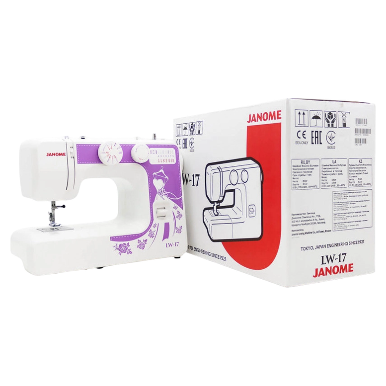 Швейная машина Janome LW17, Белый 18