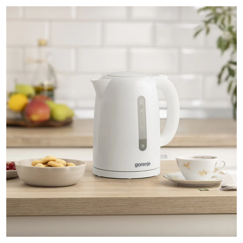 Электрочайник Gorenje K17W, 1.7 л, Белый 5