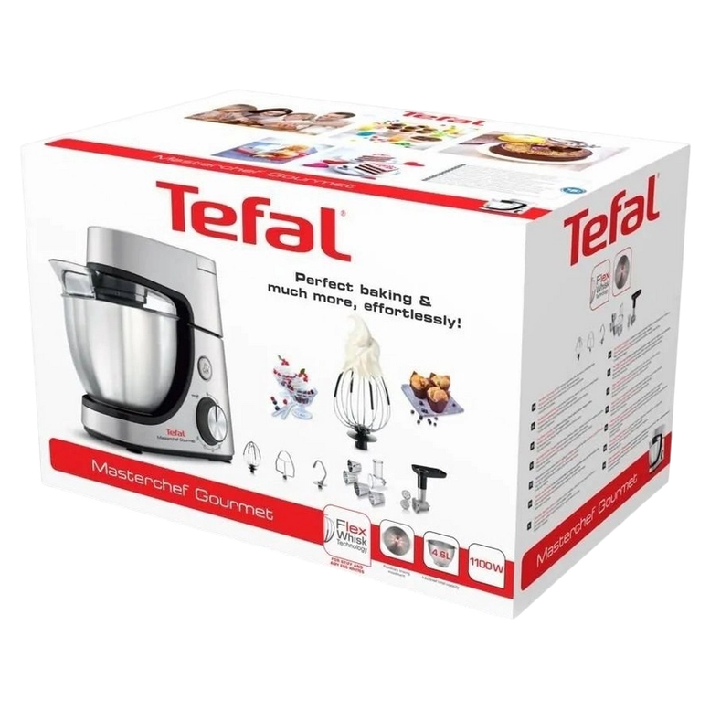Кухонный комбайн Tefal QB512D38, Нержавеющая сталь 10