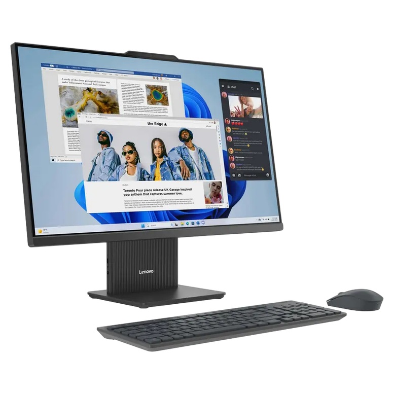 Моноблок Lenovo IdeaCentre AIO 27ARR9, Ryzen 5, 8ГБ/512ГБ, Серый 4