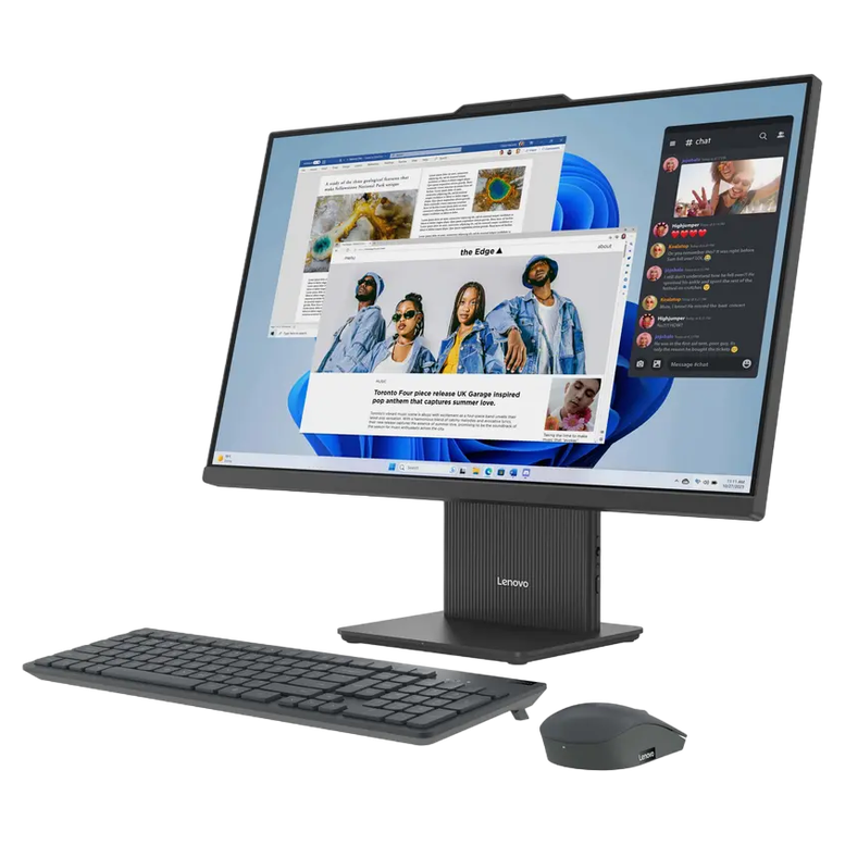 Моноблок Lenovo IdeaCentre AIO 27ARR9, Ryzen 5, 8ГБ/512ГБ, Серый 3