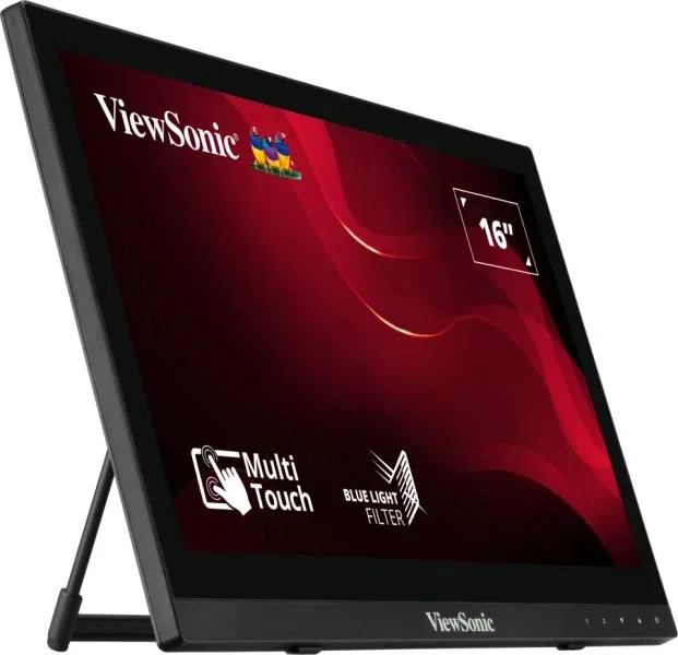 Монитор 15.6" ViewSonic TD1630-3, Чёрный 2