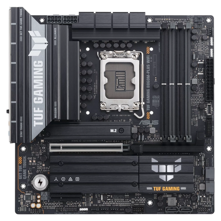 Материнская плата ASUS TUF GAMING B860M-PLUS WIFI, Black 2