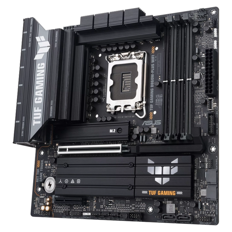 Материнская плата ASUS TUF GAMING B860M-PLUS WIFI, Black 4