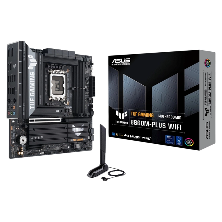 Материнская плата ASUS TUF GAMING B860M-PLUS WIFI, Black