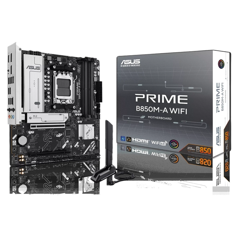 Материнская плата ASUS PRIME B850M-A WIFI, Black