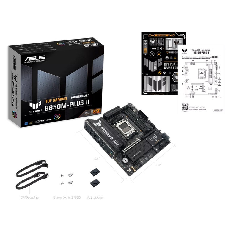 Материнская плата ASUS TUF GAMING B850M-PLUS II, Black 7